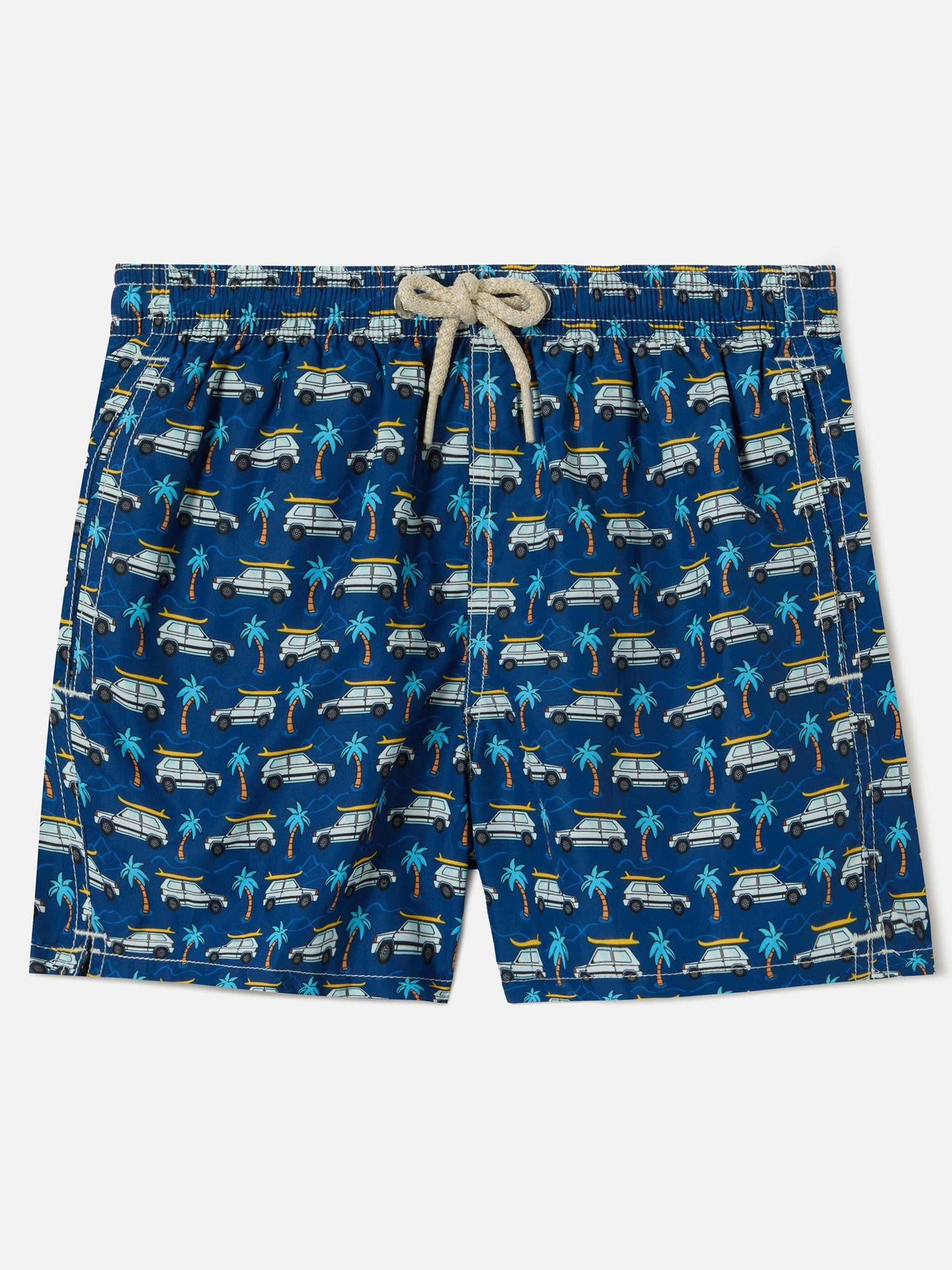 Short de bain Jean Lighting avec imprimé all-over Fiat Panda | Édition spéciale 