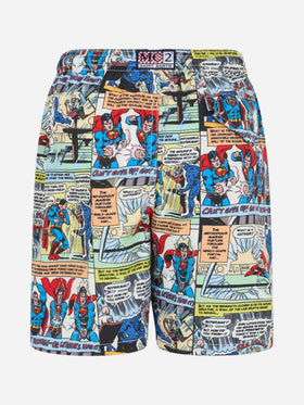 Superman comics boy light fabric swim shorts | SUPERMAN WARNER BROS SPECIAL EDITION - MC2 Saint Barth