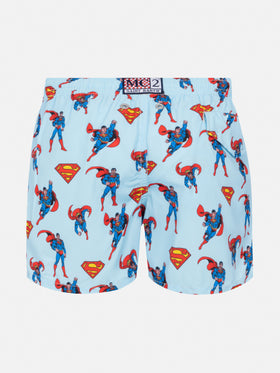 Jean Lighting lightweight fabric swim shorts with Superman print|MARVEL SPECIAL EDITION - MC2 Saint Barth