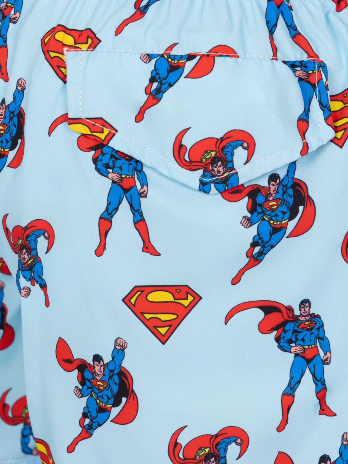 Jean Lighting lightweight fabric swim shorts with Superman print|MARVEL SPECIAL EDITION - MC2 Saint Barth
