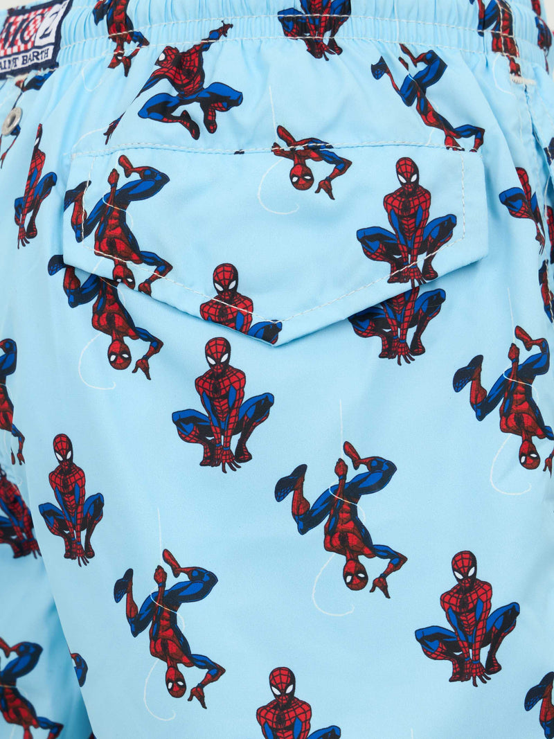 Badeshorts für Jungen aus leichtem Stoff Jean Lighting mit Spider-Man-Aufdruck | MARVEL-SONDERAUSGABE