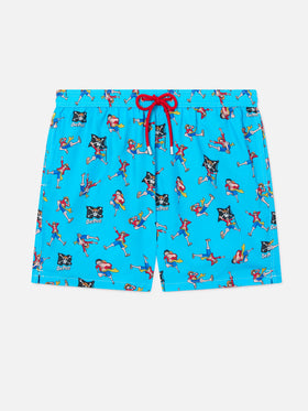 Short de bain Jean Lighting à imprimé all-over One Piece | ONE PIECE SPECIAL EDITION 
