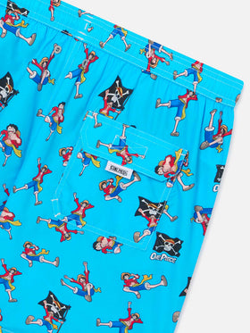 Short de bain Jean Lighting à imprimé all-over One Piece | ONE PIECE SPECIAL EDITION 