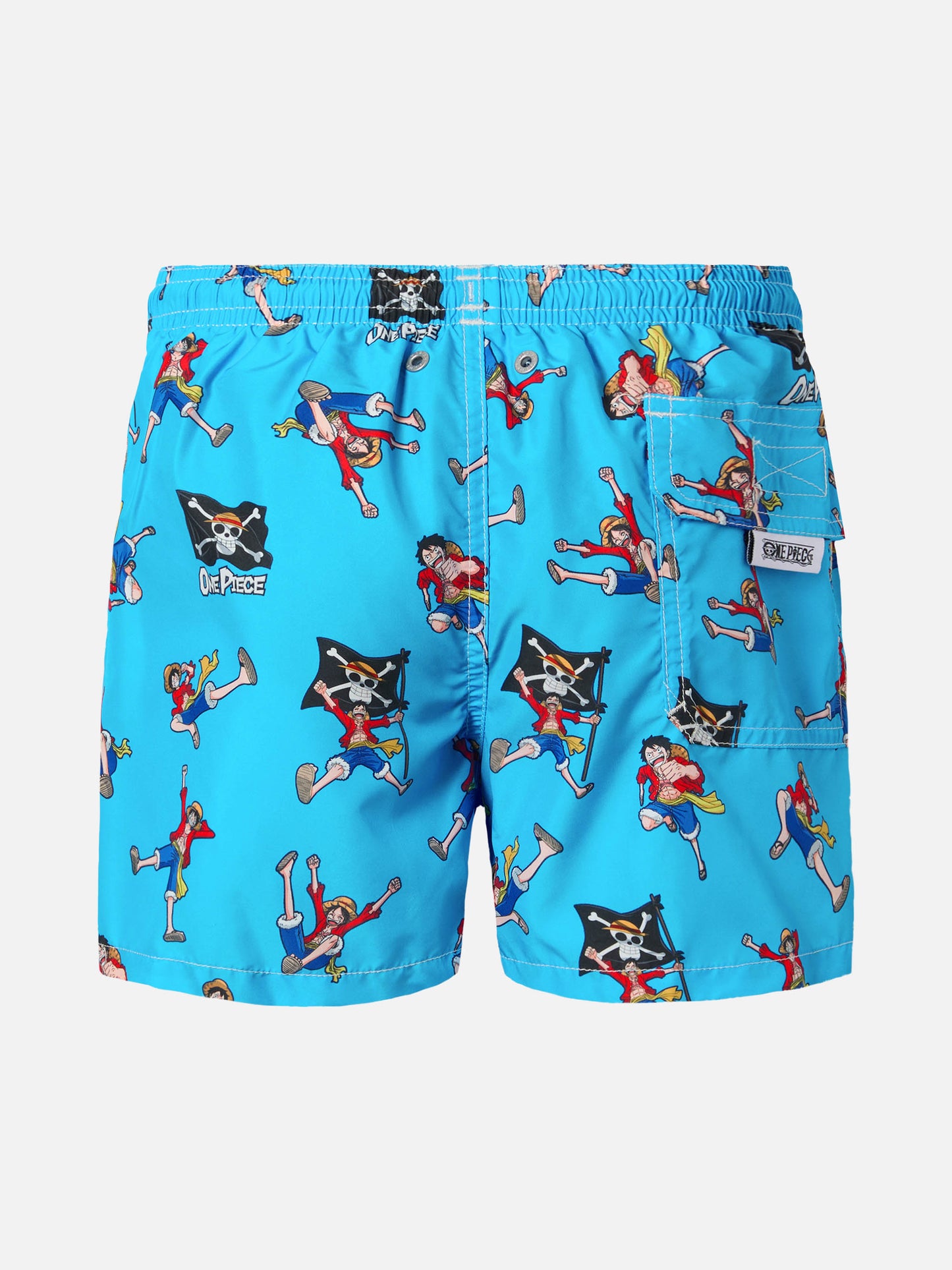 Badeshorts aus leichtem Stoff von Jean Lighting mit One Piece-Aufdruck|ONE PIECE SPECIAL EDITION