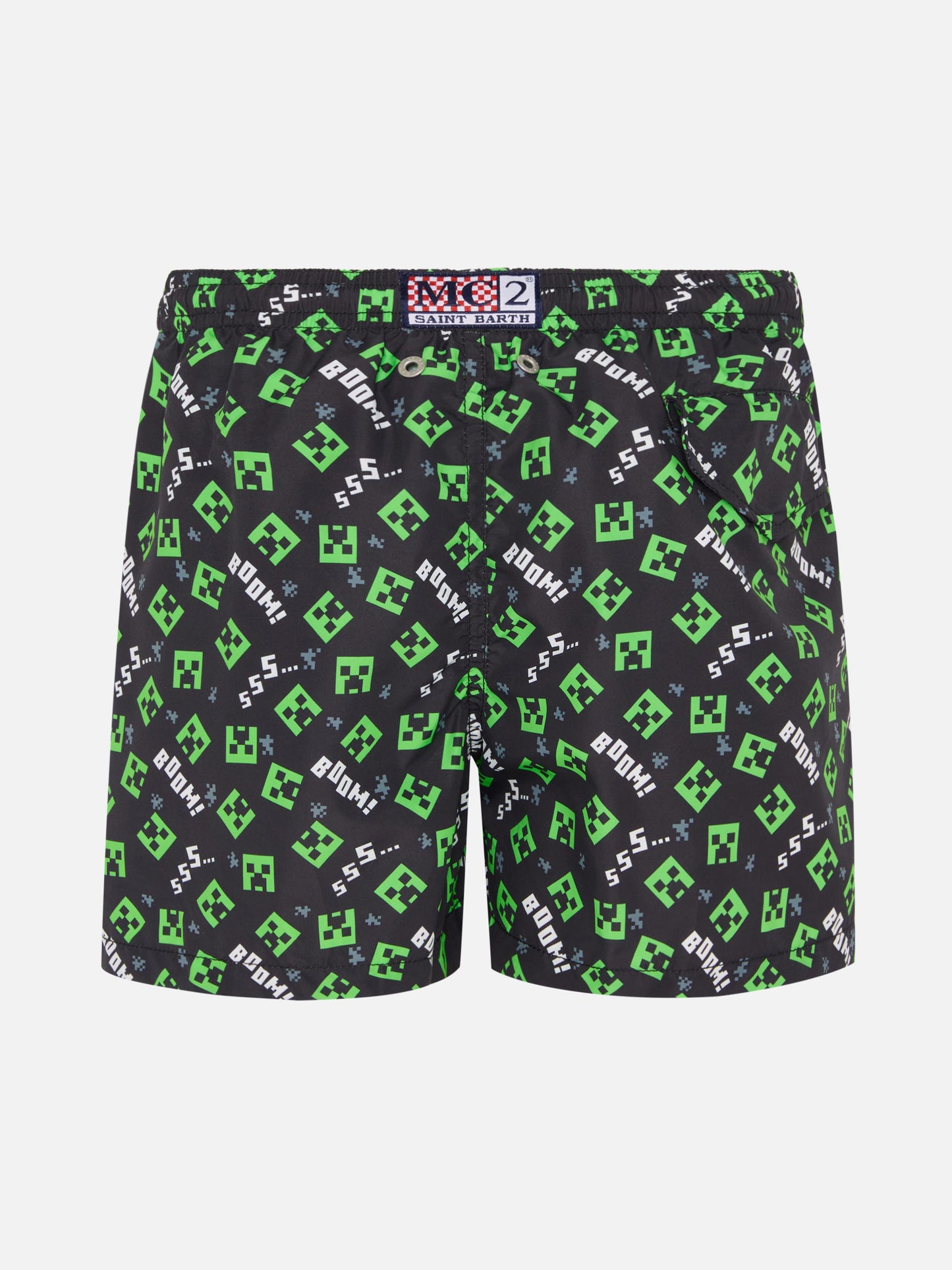 Badeshorts aus leichtem Stoff von Jean Lighting mit Minecraft-Aufdruck|MINECRAFT SPECIAL EDITION