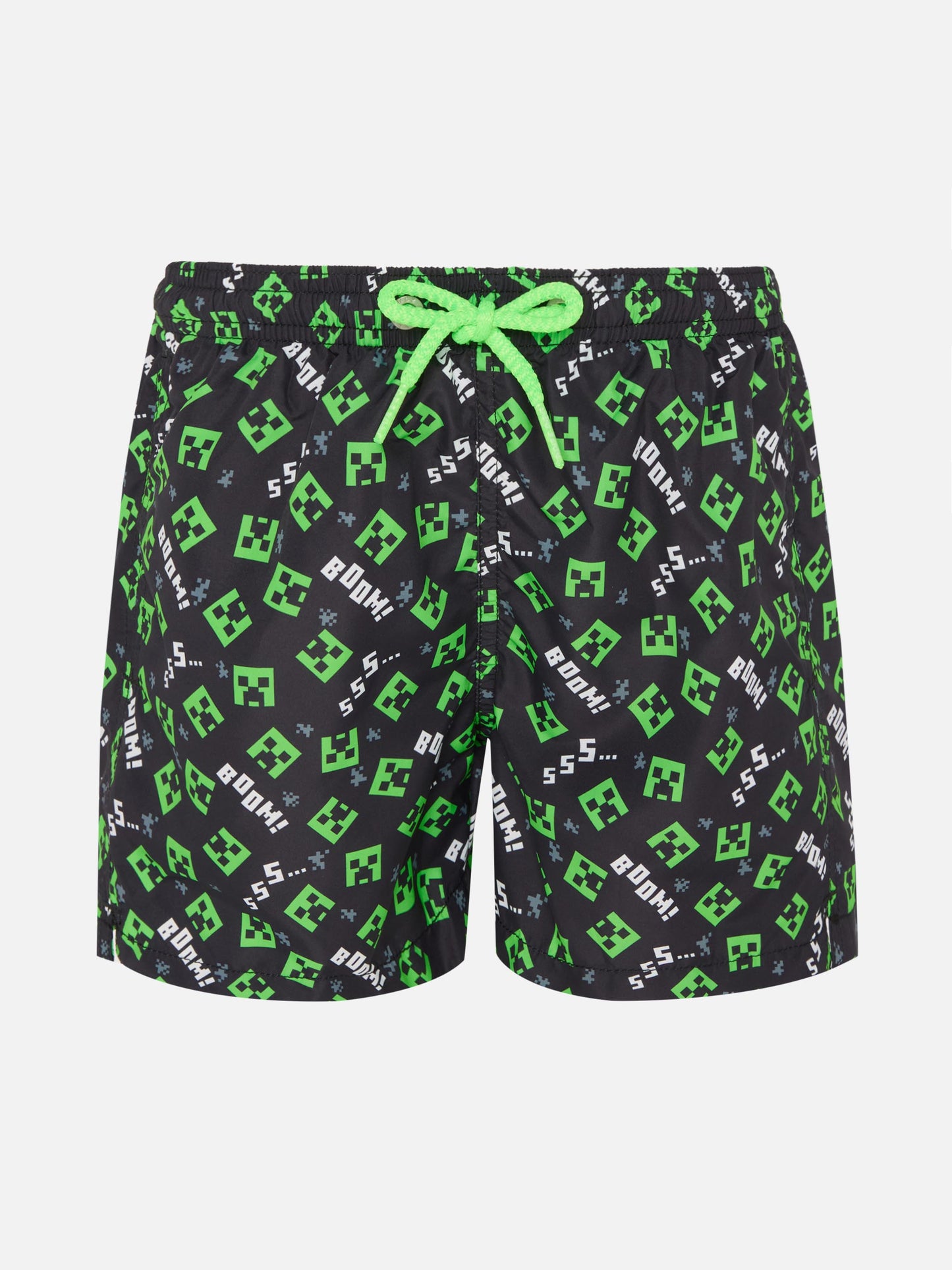 Badeshorts aus leichtem Stoff von Jean Lighting mit Minecraft-Aufdruck|MINECRAFT SPECIAL EDITION