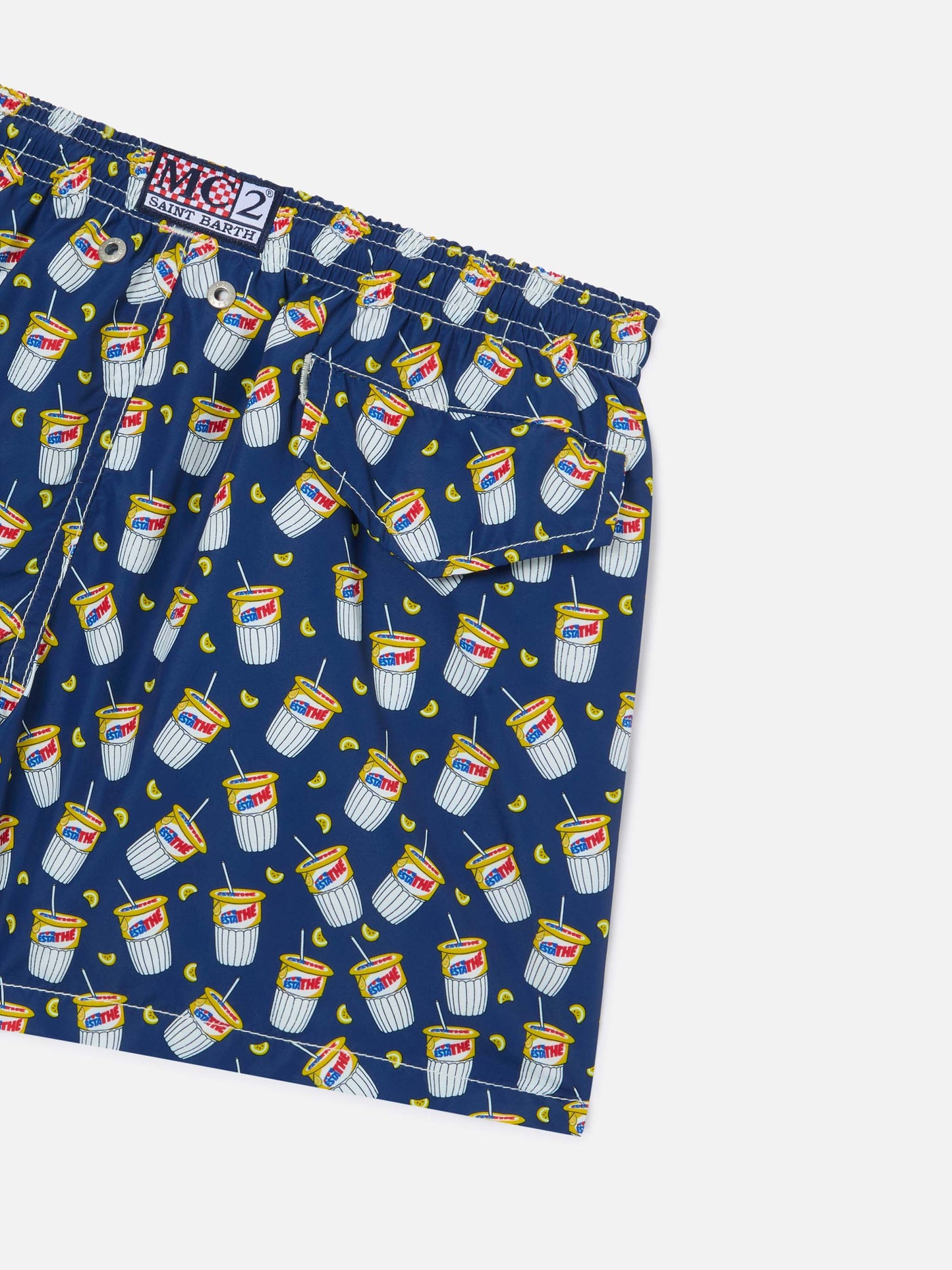 Short de bain garçon avec imprimé Estathé | Estathé® Édition spéciale 
