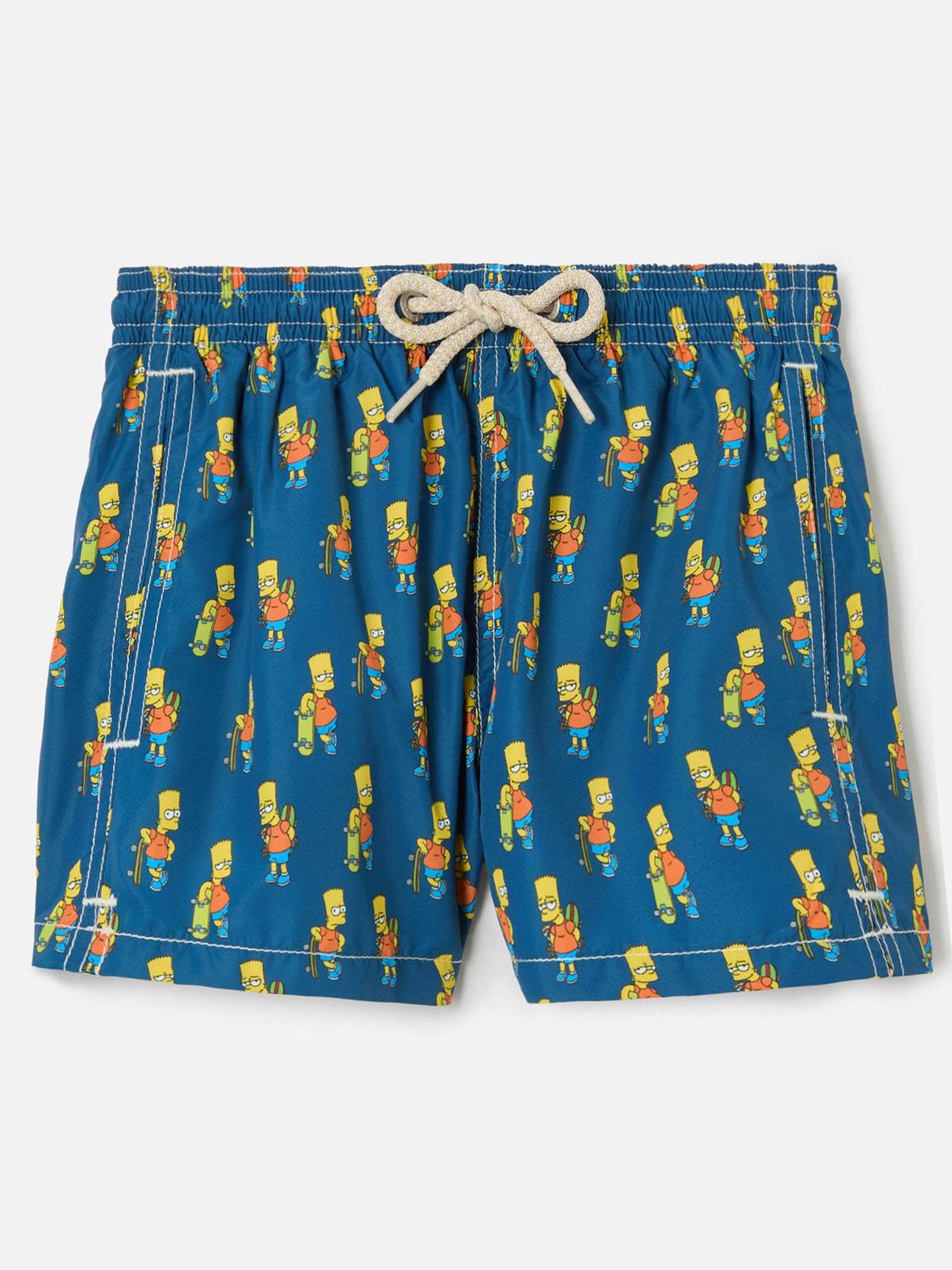 Bañador short de tejido ligero para niño con estampado skater Bart | THE SIMPSONS SPECIAL EDITION 