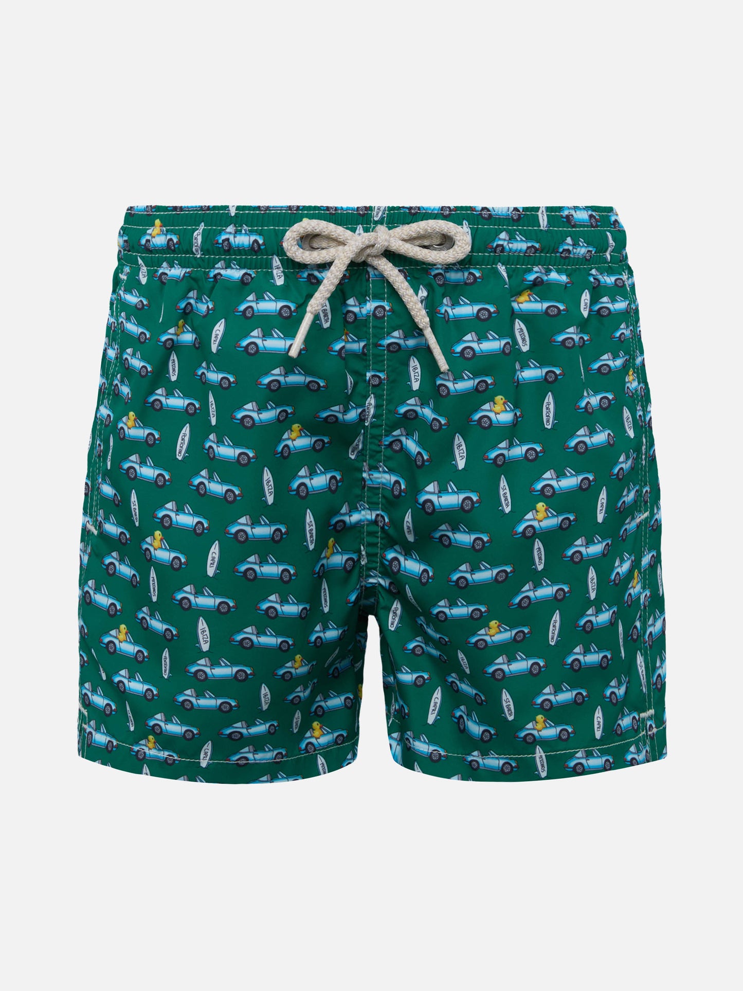 Jean Lighting lightweight fabric swim shorts with Porsche print | PORSCHE SPECIAL EDITION