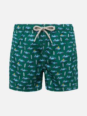 Jean Lighting lightweight fabric swim shorts with Porsche print | PORSCHE SPECIAL EDITION