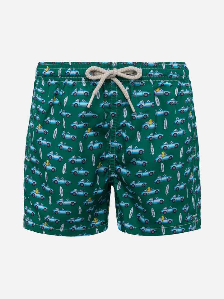 Costume mare Jean Lighting in tessuto leggero con stampa Porsche | PORSCHE SPECIAL EDITION