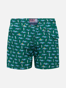 Jean Lighting lightweight fabric swim shorts with Porsche print | PORSCHE SPECIAL EDITION