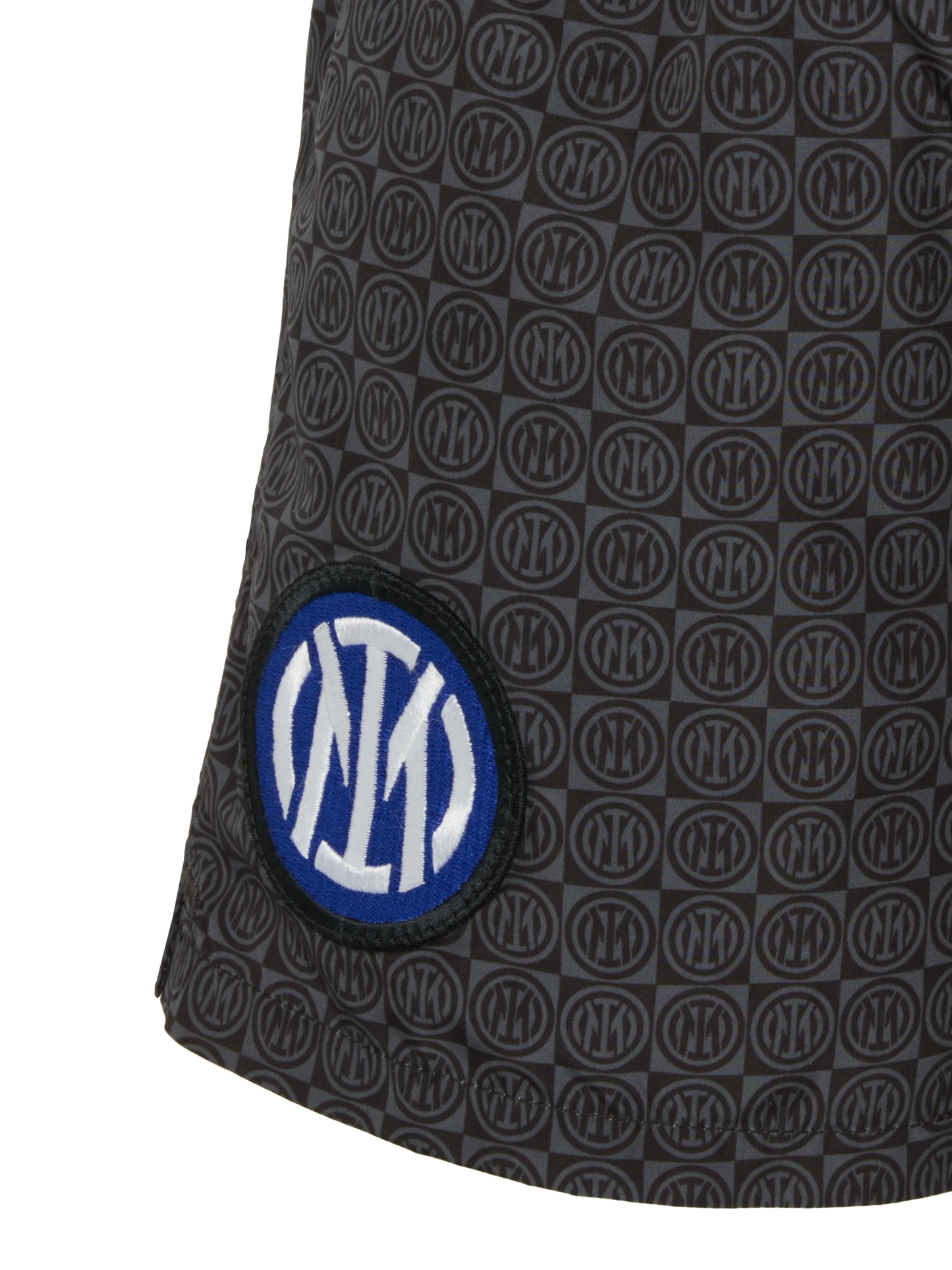 Jean Lighting lightweight fabric swim shorts with Inter logo print | INTER FC SPECIAL EDITION - MC2 Saint Barth