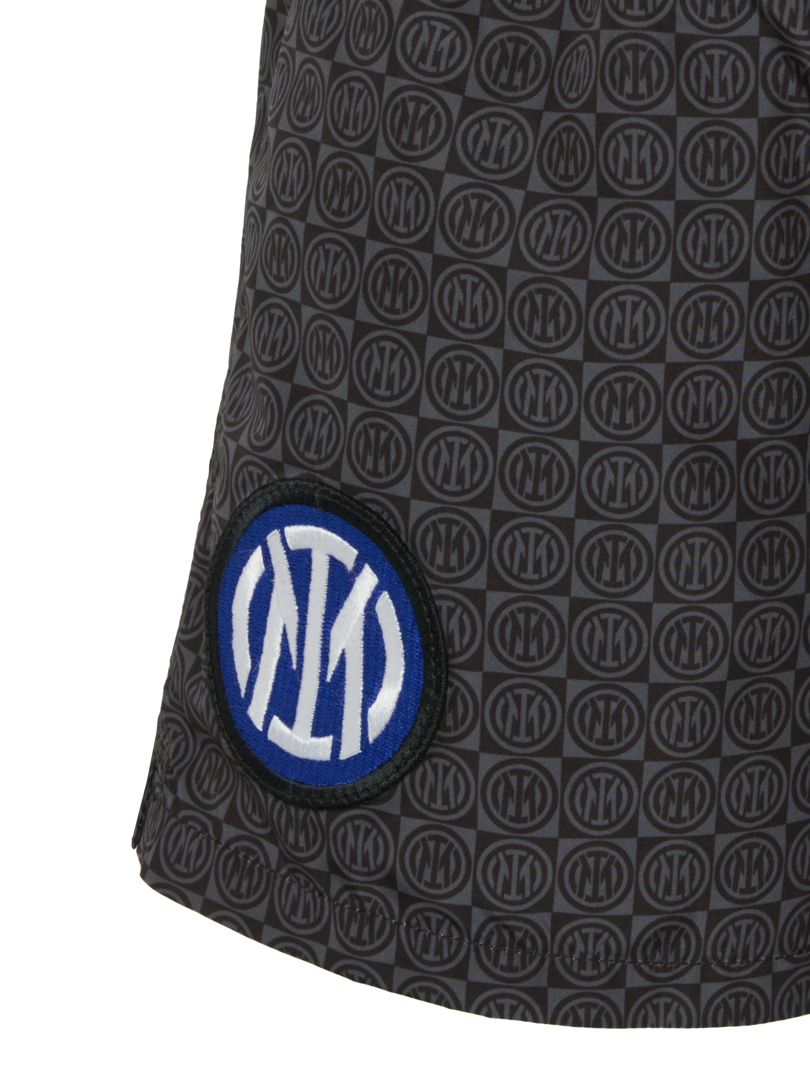 Jean Lighting lightweight fabric swim shorts with Inter logo print | INTER FC SPECIAL EDITION - MC2 Saint Barth