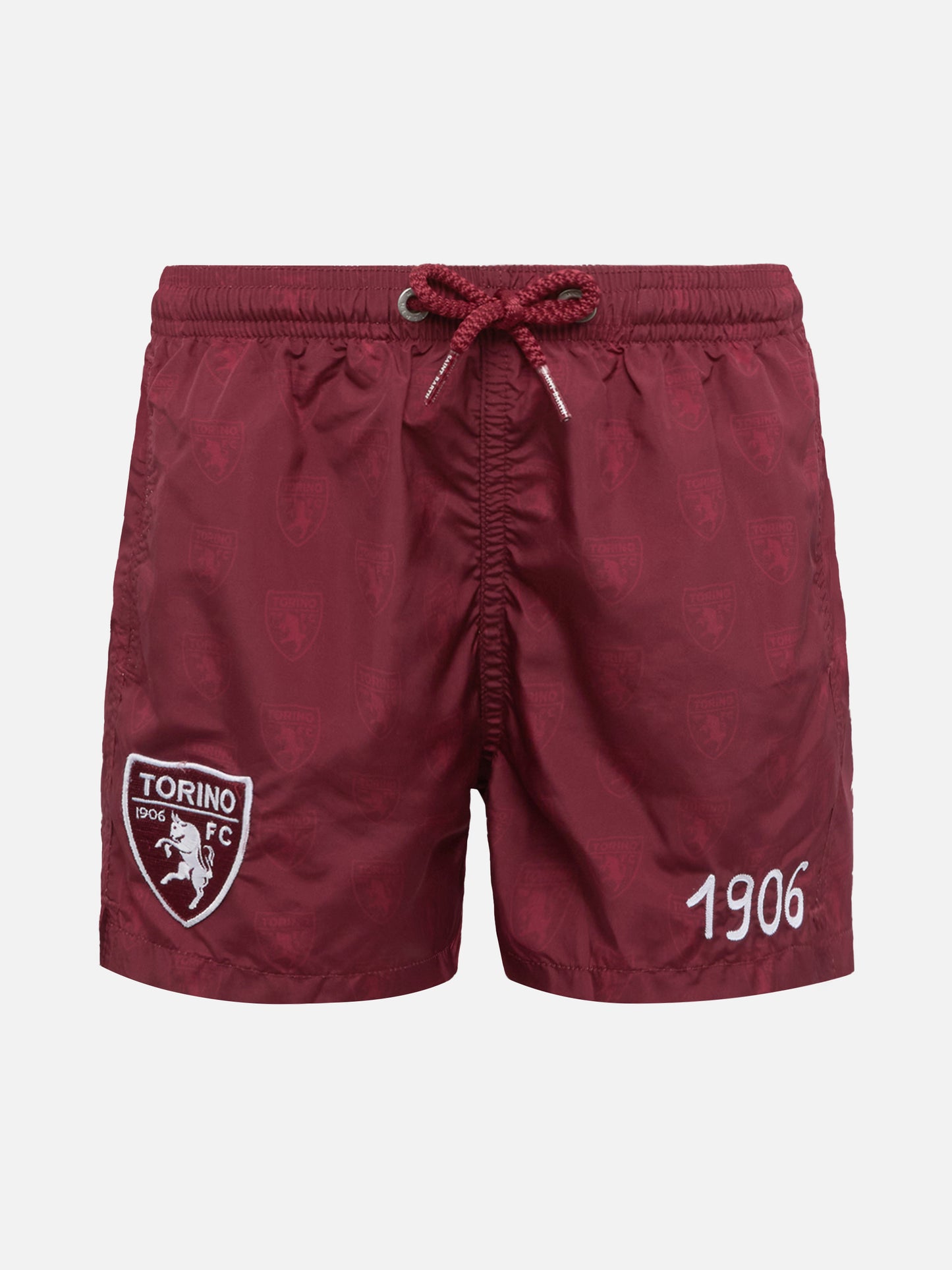 Jean Lighting lightweight fabric swim shorts with Torino logo print | TORINO FC SPECIAL EDITION