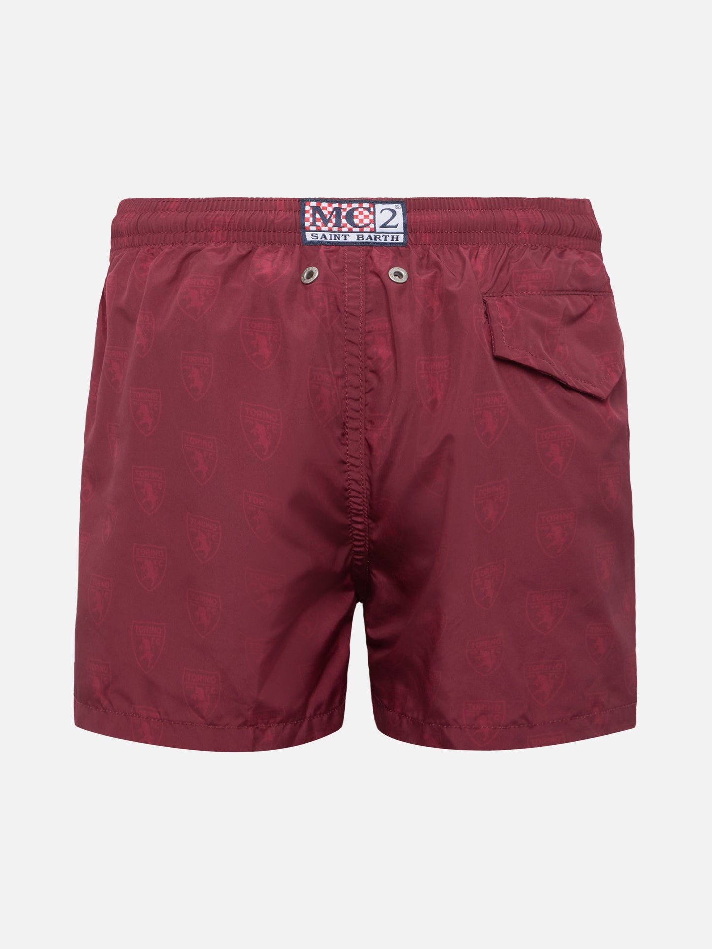 Jean Lighting lightweight fabric swim shorts with Torino logo print | TORINO FC SPECIAL EDITION
