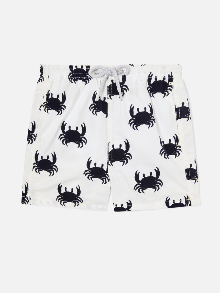 Badehose für Jungen mit Samtkrabben 