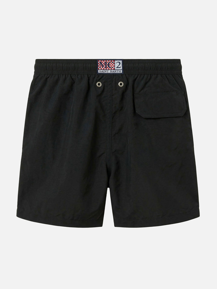 Jean swim shorts with Cigarette print | Special Edition