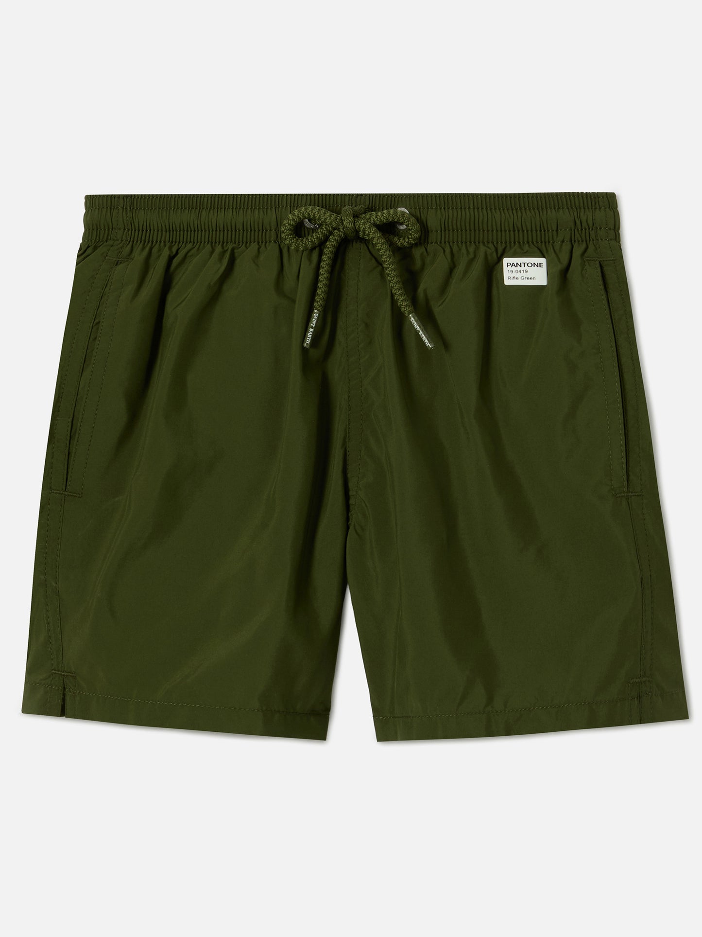 Short de bain Jean Lighting Pantone uni Military Green 
