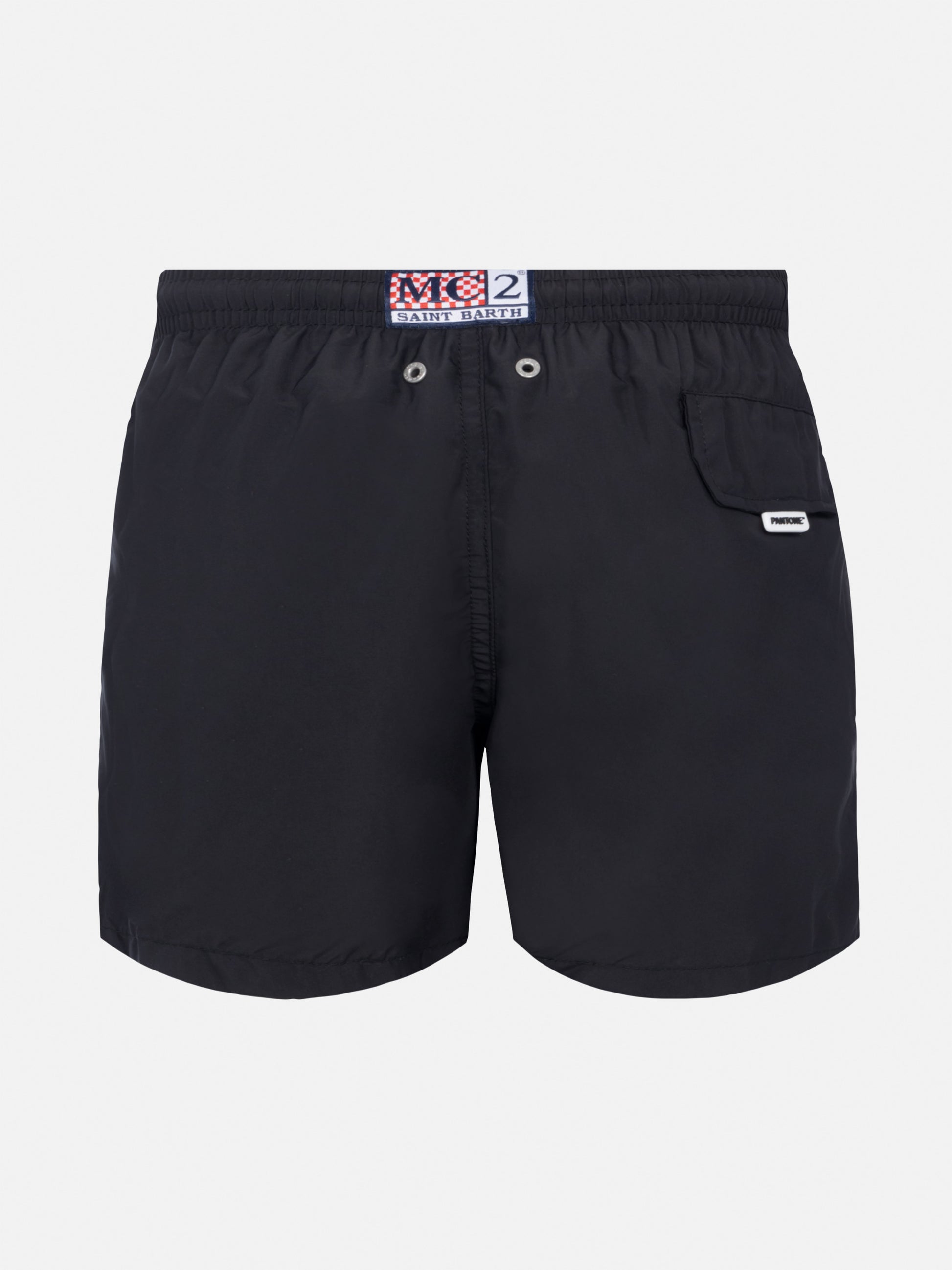 Jean Lighting Pantone lightweight black swim shorts | PANTONE® SPECIAL EDITION - MC2 Saint Barth