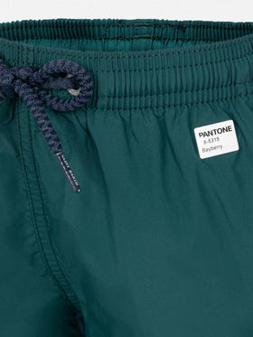 Jean Lighting Pantone lightweight British green swim shorts | PANTONE® SPECIAL EDITION - MC2 Saint Barth