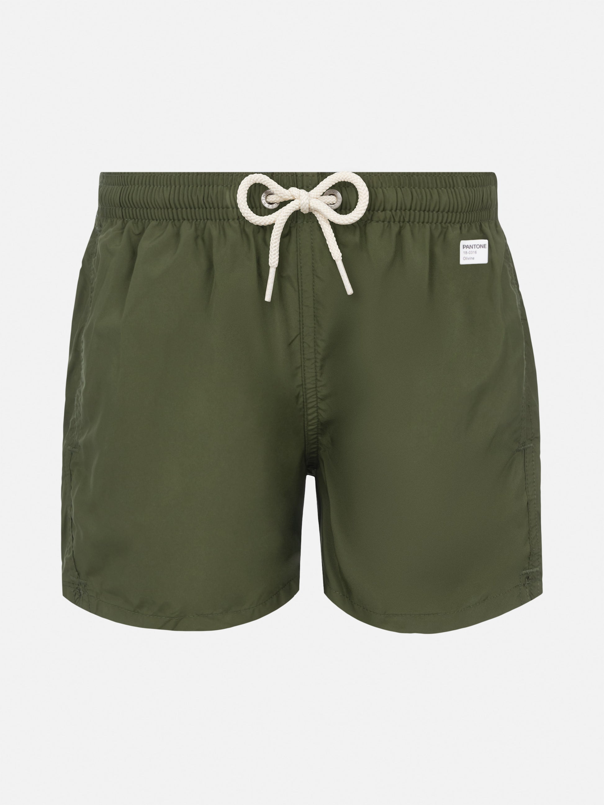 Jean Lighting Pantone lightweight military green swim shorts | PANTONE® SPECIAL EDITION - MC2 Saint Barth