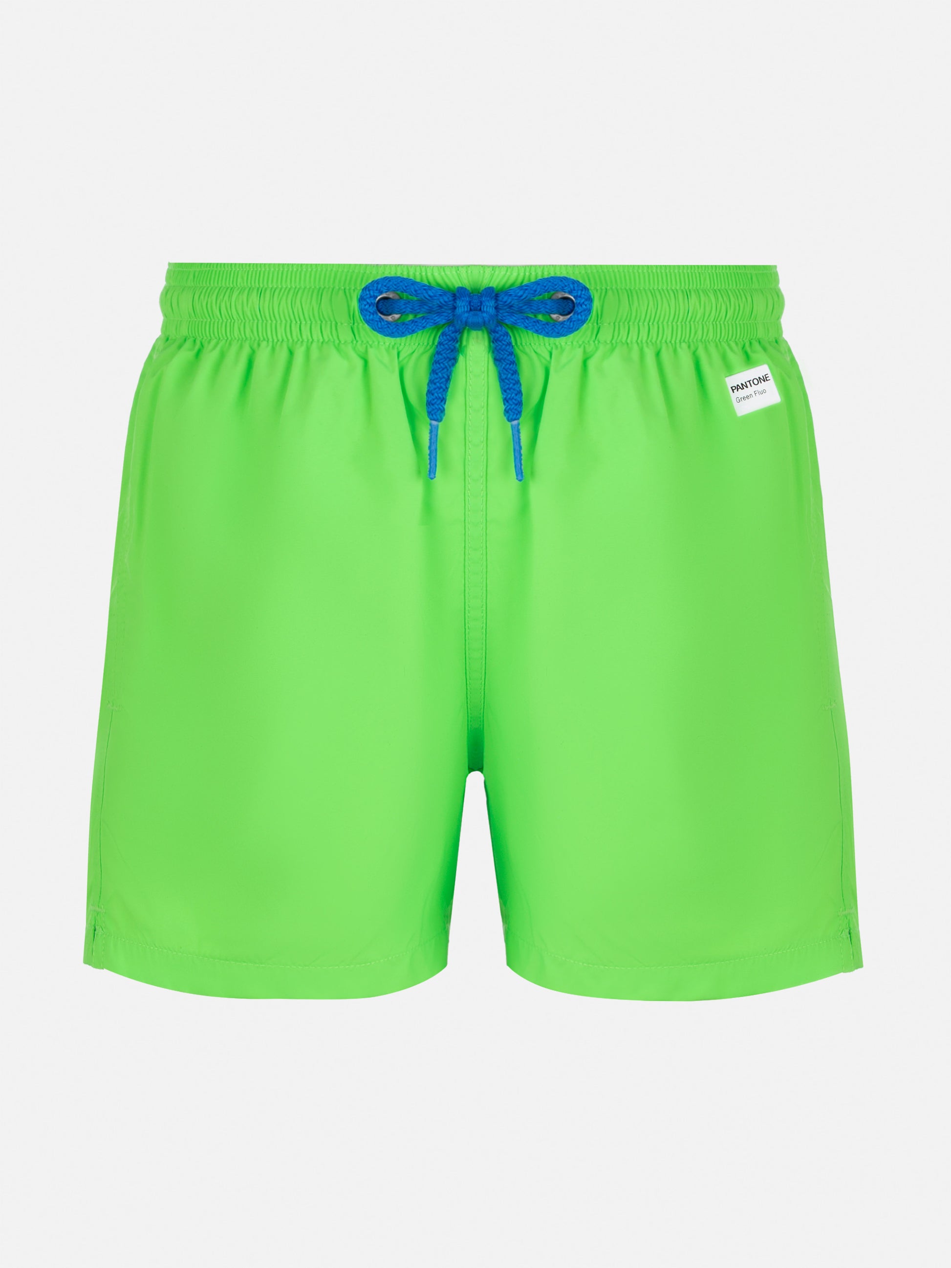 Jean Lighting Pantone lightweight fluo green swim shorts | PANTONE® SPECIAL EDITION - MC2 Saint Barth