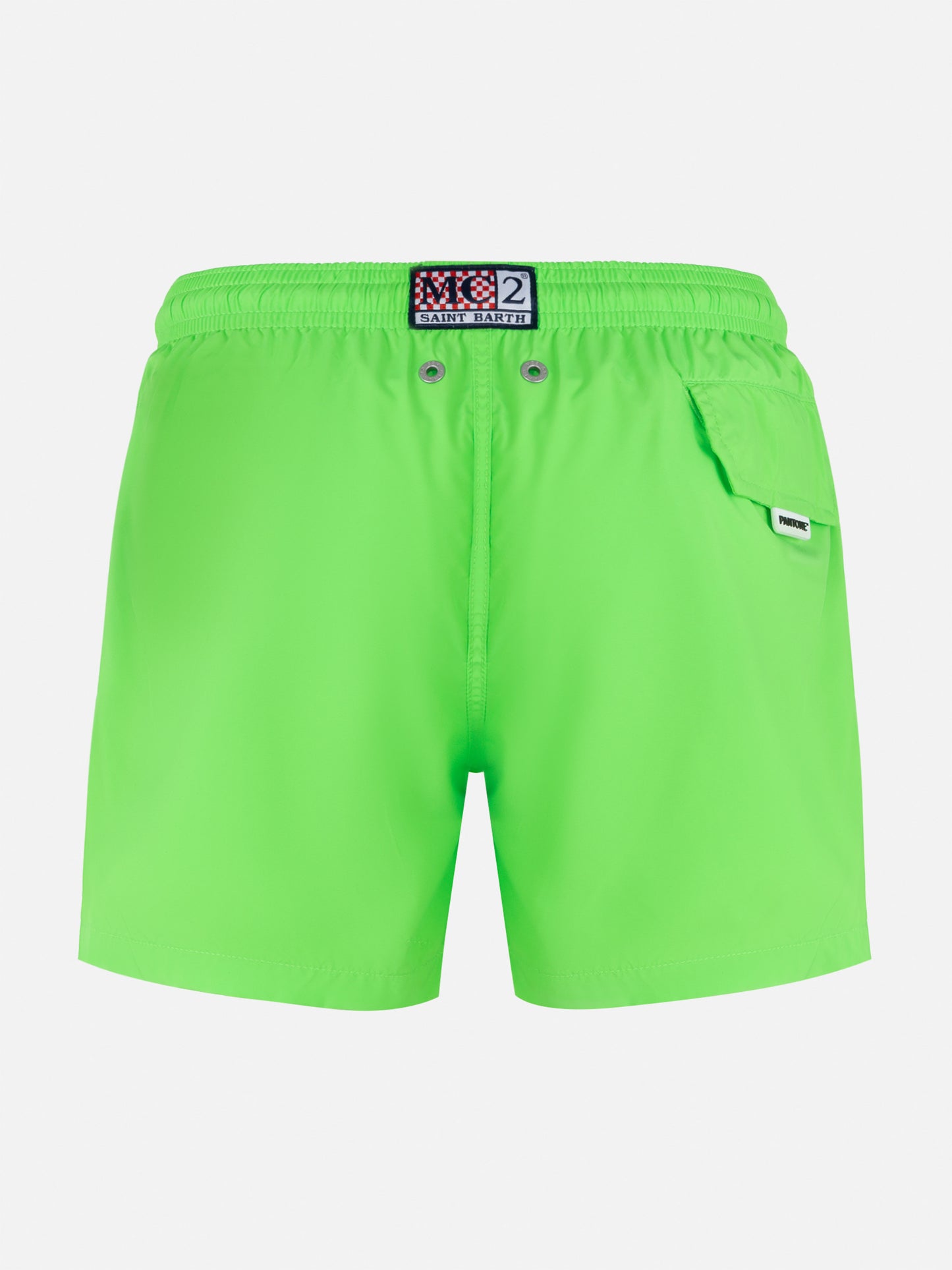 Jean Lighting Pantone lightweight fluo green swim shorts | PANTONE® SPECIAL EDITION - MC2 Saint Barth