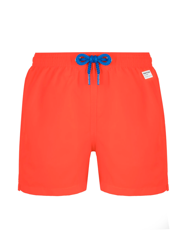 Jean Lighting Pantone lightweight fluo orange swim shorts | PANTONE® SPECIAL EDITION - MC2 Saint Barth