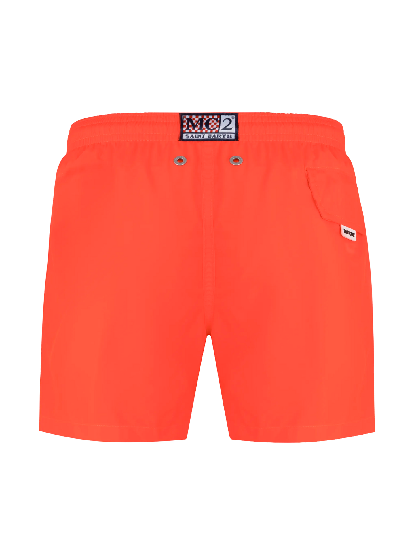 Jean Lighting Pantone lightweight fluo orange swim shorts | PANTONE® SPECIAL EDITION - MC2 Saint Barth