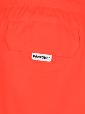 Jean Lighting Pantone lightweight fluo orange swim shorts | PANTONE® SPECIAL EDITION - MC2 Saint Barth