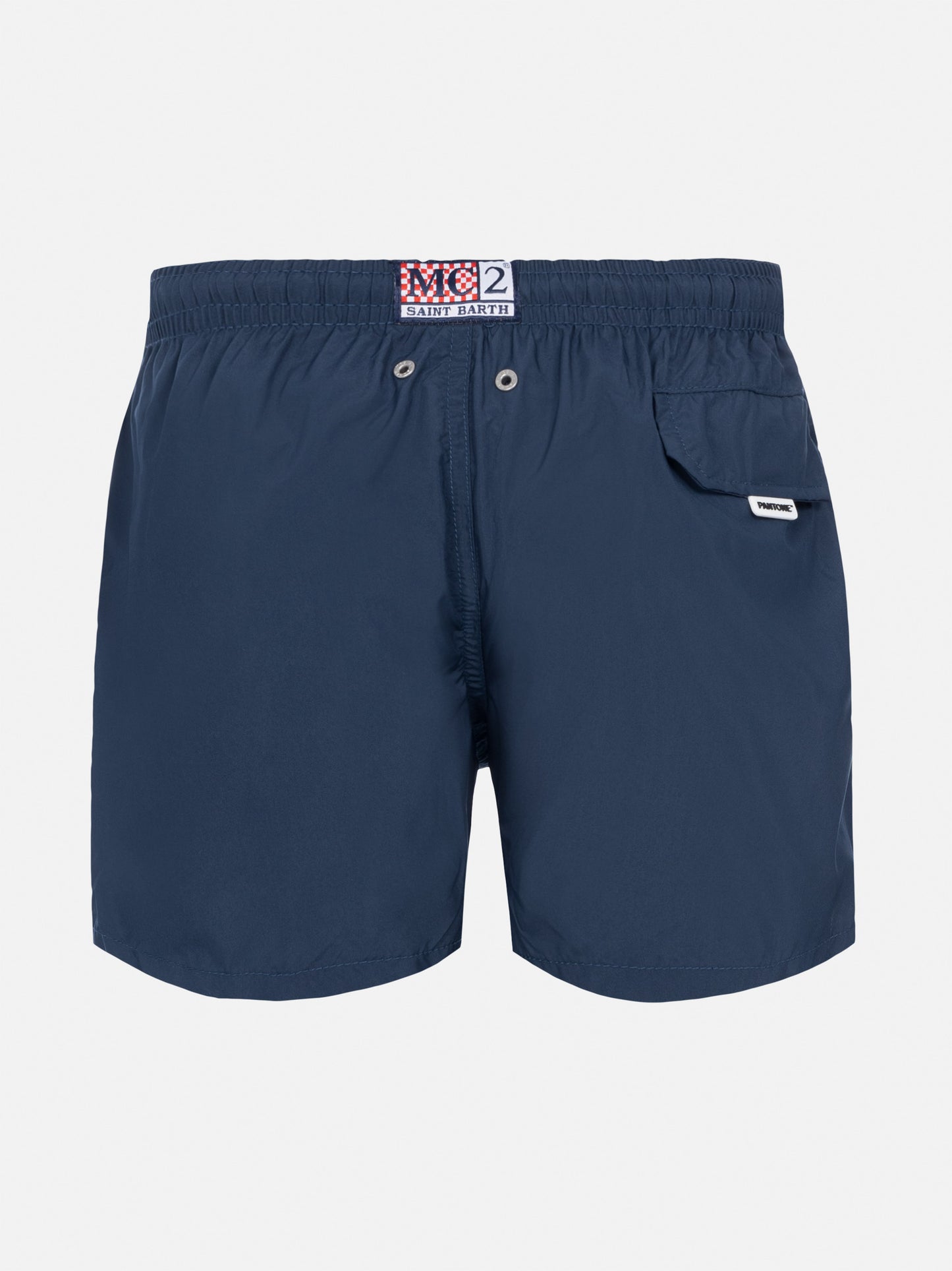 Jean Lighting Pantone lightweight navy blue swim shorts | PANTONE® SPECIAL EDITION - MC2 Saint Barth