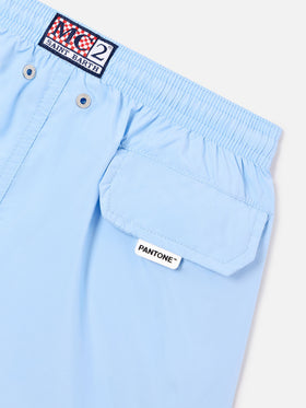 Costume Jean Lighting Pantone tinta unita azzurro