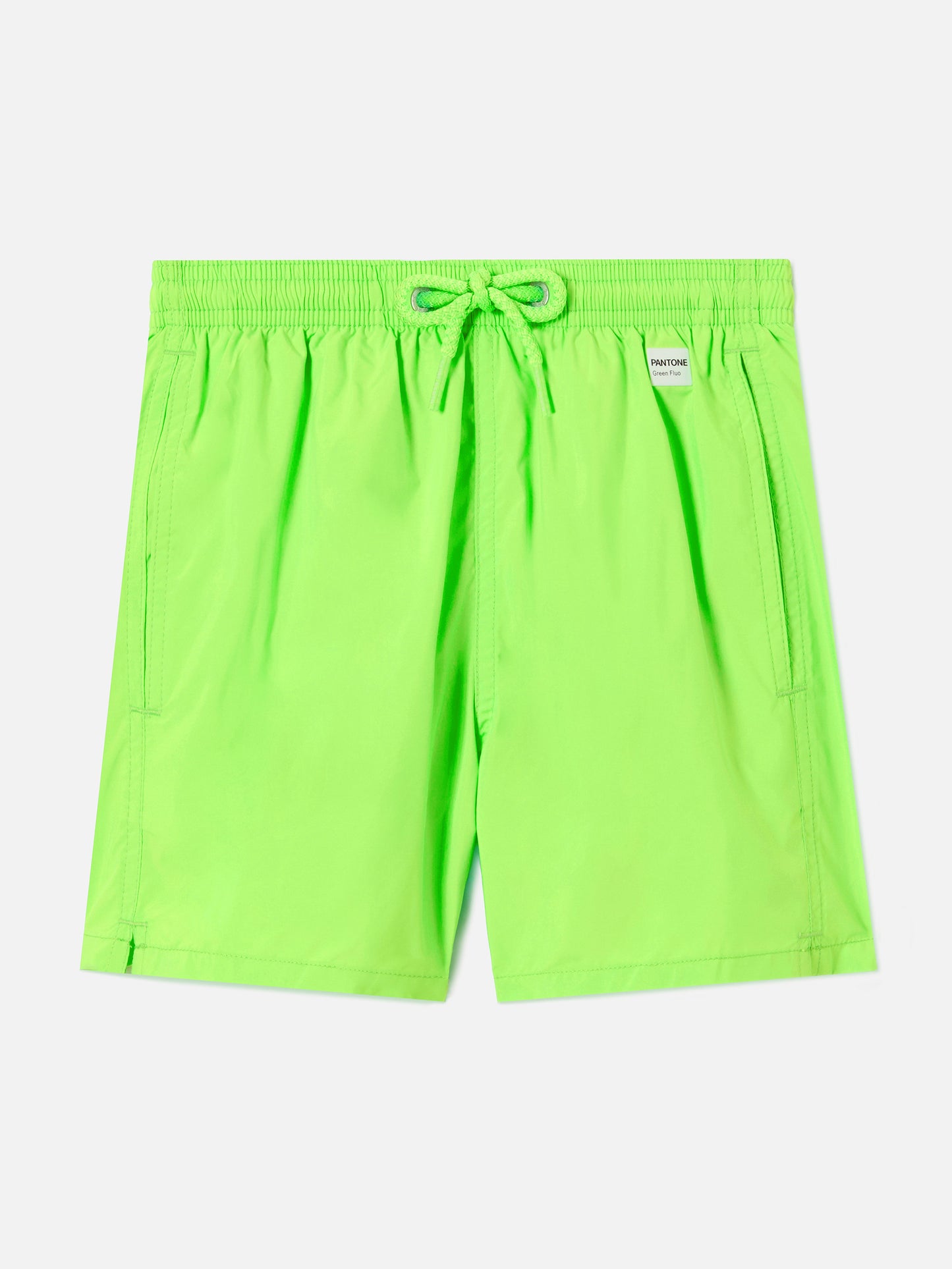Jean Lighting Pantone swim shorts solid Fluo Green