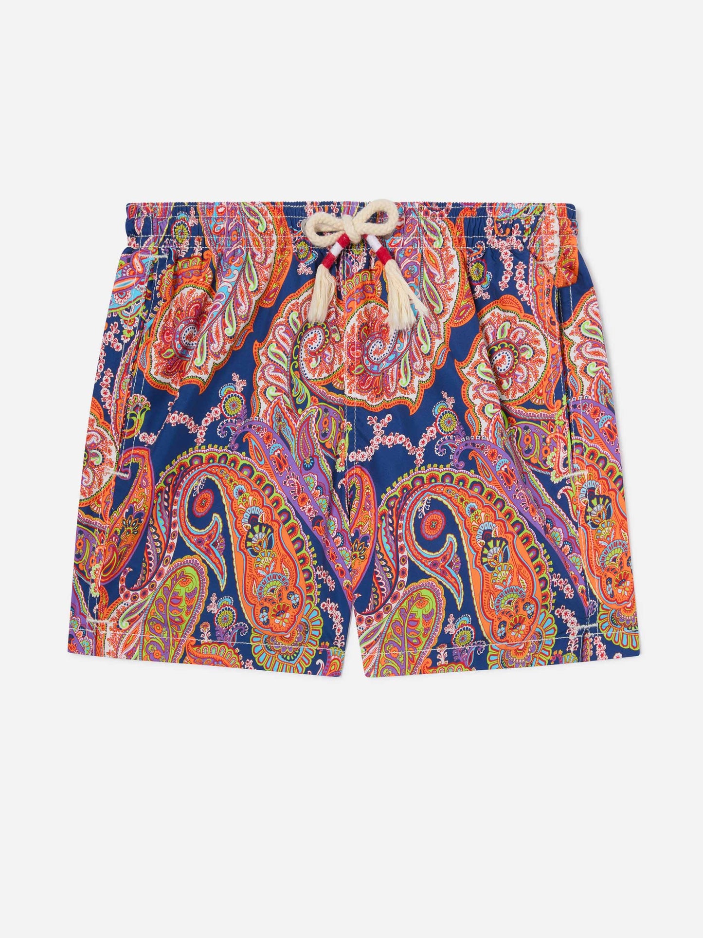 Costume mare Jean Lighting 70 in tessuto leggero con stampa paisley