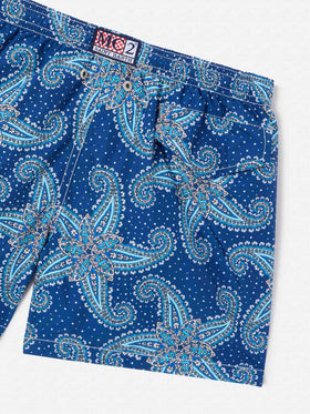 Short de bain garçon à imprimé paisley 