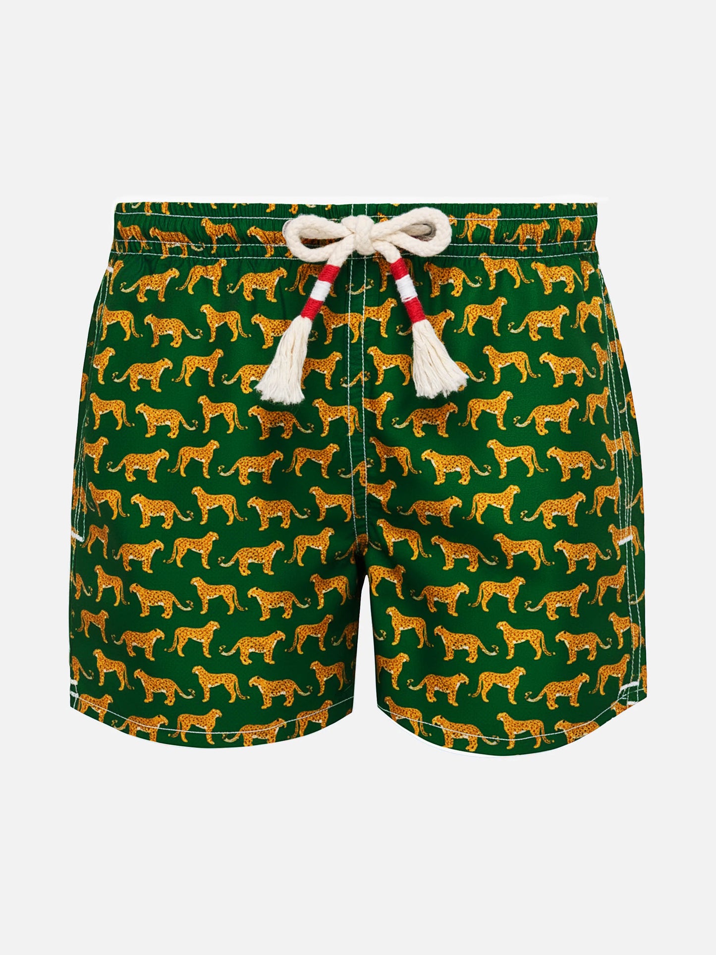 Jean Lighting 70 leichte Badeshorts mit Leopardenmuster