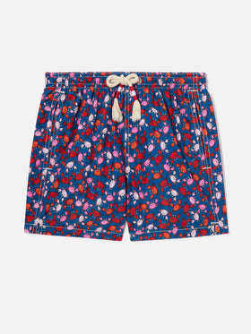 Short de bain garçon à imprimé crabes 