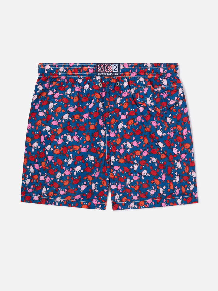 Badeshorts für Jungen mit Krabben-Print 
