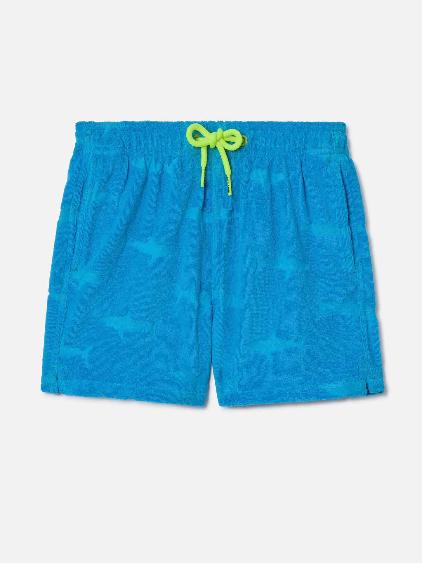 Bañador para niño con tiburones en relieve de rizo 