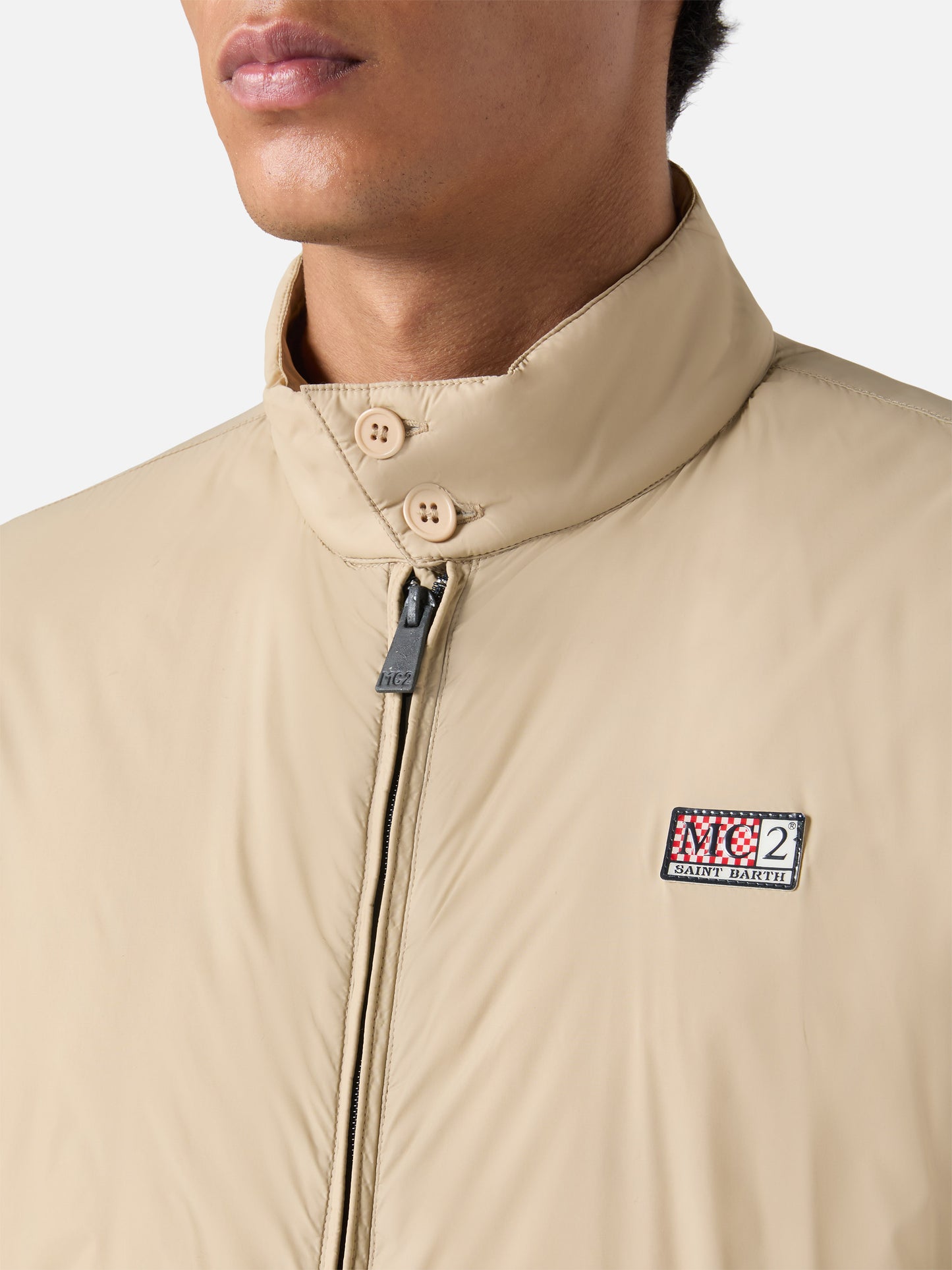 Jet leichte Bomberjacke in Beige