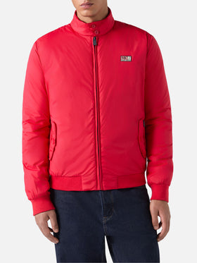 Leichte Jet-Bomberjacke in Rot