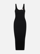 Woman ribbed cotton jersey tank dress Jennifer