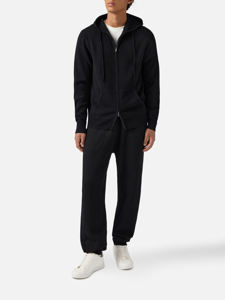 Pantaloni jogger in maglia modello John con tasche