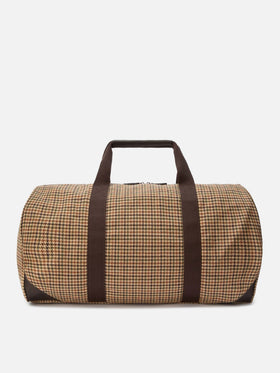 Borsone da viaggio Jetleg Wool in misto lana tweed