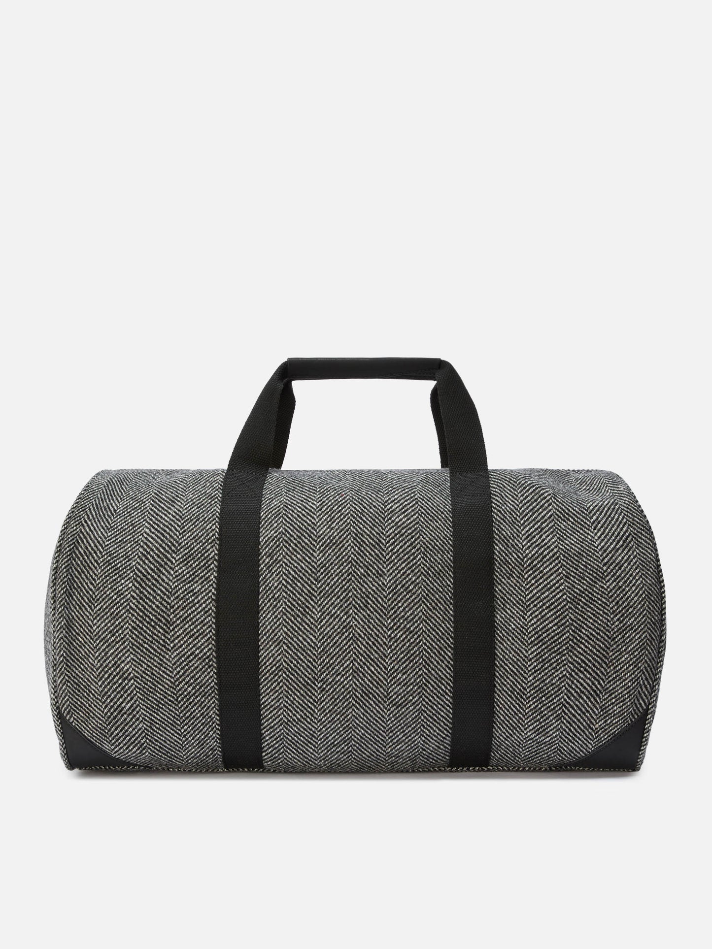 Borsone da viaggio Jetleg Wool in misto lana spigato