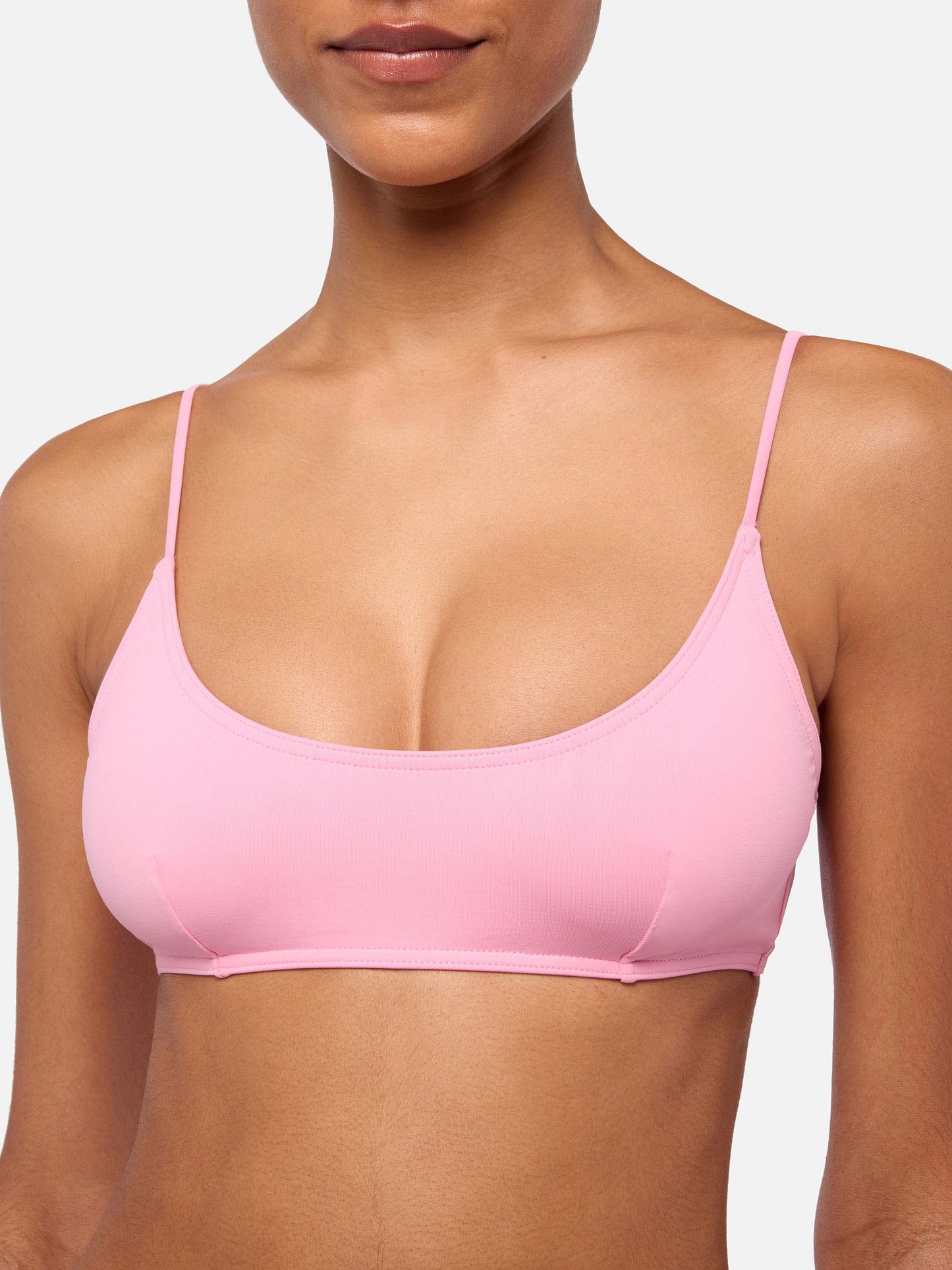 Bikini classico a bralette Judy Marielle color rosa