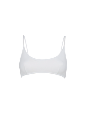 Judy white bralette beach top Judy - MC2 Saint Barth