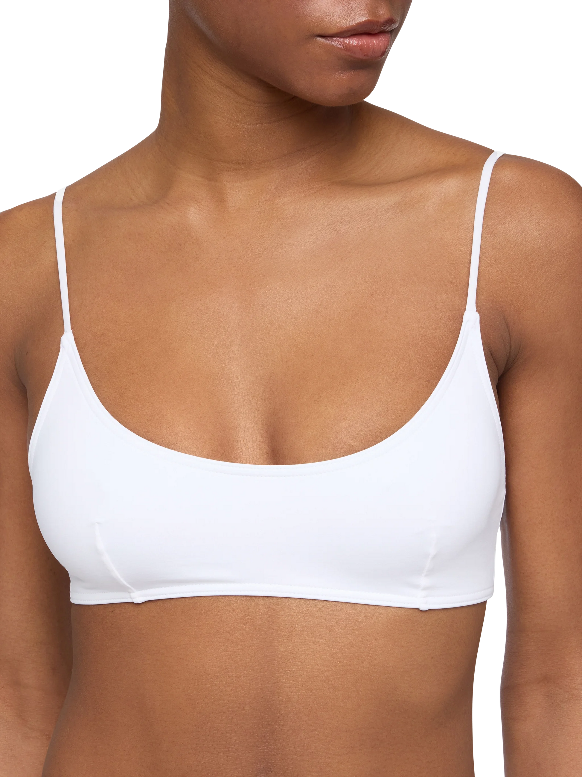 Judy white bralette beach top Judy - MC2 Saint Barth