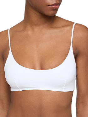 Judy white bralette beach top Judy - MC2 Saint Barth